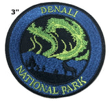 Denali National Park 3" Embroidered Iron-on or Sew-on Patch