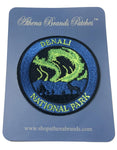 Denali National Park 3" Embroidered Iron-on or Sew-on Patch