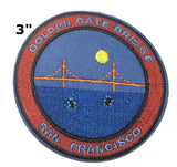 Golden Gate Bridge Embroidered Iron-on or Sew-on Patch