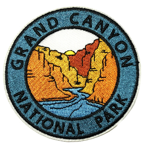 Grand Canyon Embroidered Iron-on or Sew-on Patch