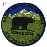 Great Smoky Mountains Embroidered Iron-on or Sew-on Patch