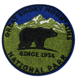 Great Smoky Mountains Embroidered Iron-on or Sew-on Patch