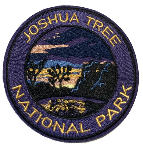 Joshua Tree National Park Embroidered Iron-on or Sew-on Patch