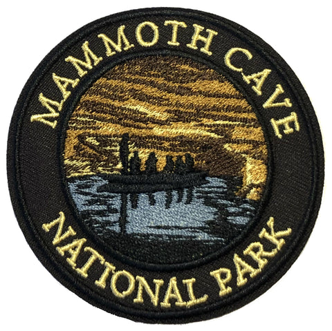 Mammoth Cave National Park Embroidered Iron-on or Sew-on Patch