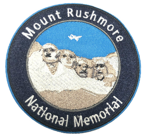 Mount Rushmore National Monument Embroidered Iron-on or Sew-on Patch