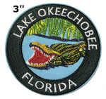 Lake Okeechobee Florida Embroidered Iron-on or Sew-on Patch