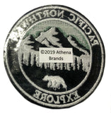 Explore Pacific Northwest 3" Embroidered Iron-on or Sew-on Patch