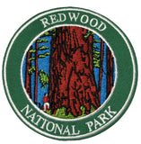 Redwood National Park Embroidered Iron-on or Sew-on Patch