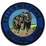 Yellowstone National Park Embroidered Iron-on or Sew-on Patch