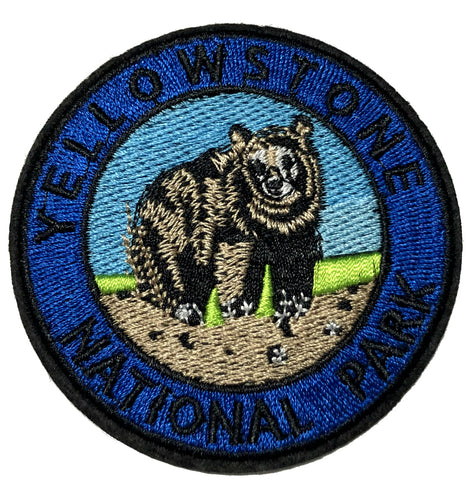 Yellowstone National Park Embroidered Iron-on or Sew-on Patch