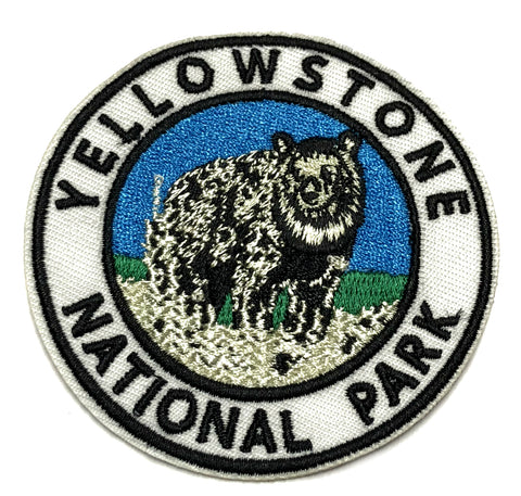 Yellowstone National Park Embroidered Iron-on or Sew-on Patch