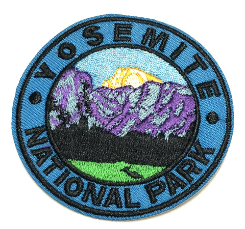 Yosemite National Park Embroidered Iron-on or Sew-on Patch