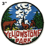 Yellowstone National Park Embroidered Iron-on or Sew-on Patch