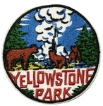 Yellowstone National Park Embroidered Iron-on or Sew-on Patch