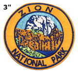 Zion National Park Embroidered Iron-on or Sew-on Patch