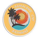 Kamalame Cay Bahamas 3.5" Embroidered Iron or Sew-on Patch