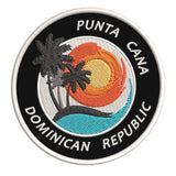 Punta Cana Dominican Republic 3.5" Embroidered Iron or Sew-on Patch