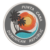 Punta Cana Dominican Republic 3.5" Embroidered Iron or Sew-on Patch