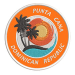 Punta Cana Dominican Republic 3.5" Embroidered Iron or Sew-on Patch