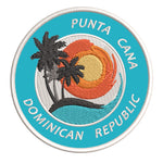 Punta Cana Dominican Republic 3.5" Embroidered Iron or Sew-on Patch