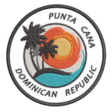 Punta Cana Dominican Republic 3.5" Embroidered Iron or Sew-on Patch