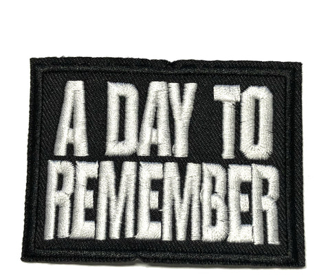 A Day to Remember Embroidered Patch