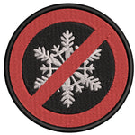 Support Trump 2020 - Anti-Snowflake - 3.5" Embroidered Iron or Sew-on Patch Conservatives Liberal Liberalism Patriotic Series