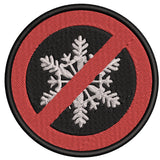 Support Trump 2020 - Anti-Snowflake - 3.5" Embroidered Iron or Sew-on Patch Conservatives Liberal Liberalism Patriotic Series