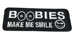 MAKE ME SMILE... Embroidered Patch Tactical Military Morale Biker Motorcycle Quote Saying Humor Series