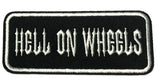 Hell On Wheels Embroidered Iron-on or Sew-on Patch