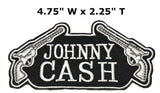 JOHNNY CASH Embroidered Patch Tactical Military Morale Biker Motorcycle Quote Saying Humor Music Series