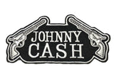 JOHNNY CASH Embroidered Patch Tactical Military Morale Biker Motorcycle Quote Saying Humor Music Series