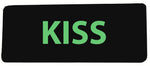 KISS - 4" W x 1.5" T - Embroidered Patch Iron or Sew-on Saying Music Series