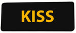 KISS - 4" W x 1.5" T - Embroidered Patch Iron or Sew-on Saying Music Series