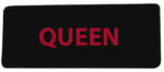 QUEEN - 4" W x 1.5" T - Embroidered Patch Iron or Sew-on Saying Music Series