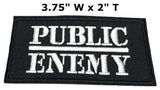 Public Enemy Embroidered Patch