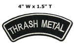 Thrash Metal Embroidered Patch