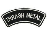 Thrash Metal Embroidered Patch