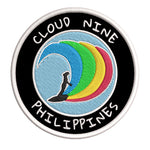 Cloud Nine, Philippines Surfer 3.5" Embroidered Iron or Sew-on Patch