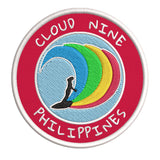 Cloud Nine, Philippines Surfer 3.5" Embroidered Iron or Sew-on Patch
