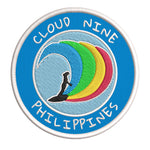 Cloud Nine, Philippines Surfer 3.5" Embroidered Iron or Sew-on Patch