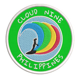 Cloud Nine, Philippines Surfer 3.5" Embroidered Iron or Sew-on Patch