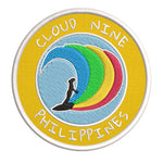 Cloud Nine, Philippines Surfer 3.5" Embroidered Iron or Sew-on Patch