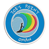 Joe's Point, Oman Surfer 3.5" Embroidered Iron or Sew-on Patch