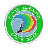 Playa Naranjo, Costa Rica Surfer 3.5" Embroidered Iron or Sew-on Patch