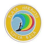 Playa Naranjo, Costa Rica Surfer 3.5" Embroidered Iron or Sew-on Patch