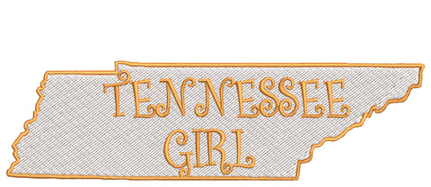 State Girl 3.5" Embroidered Iron or Sew-on Patch National Park Explorer Series