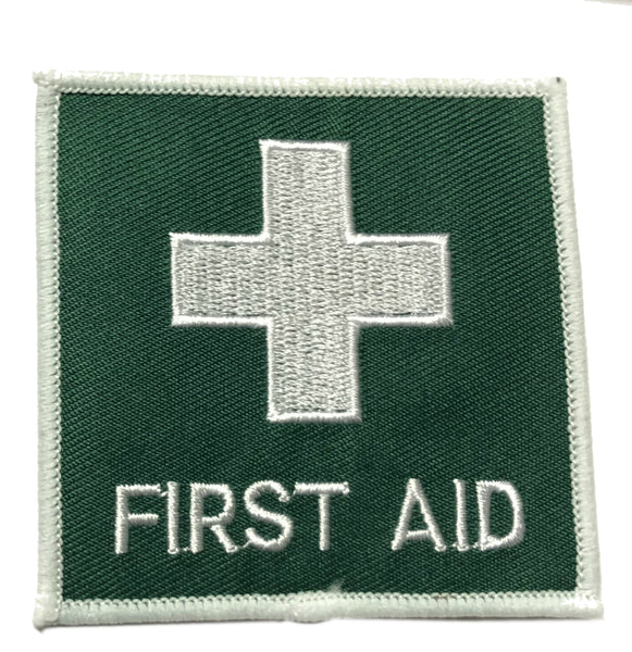 First Aid Iron on Sew On Embroidered Patch – Athena Brands