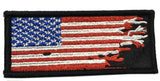 American Flag (Distressed) Iron on Sew On Embroidered Patch