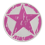 Oscar Mike Star Logo 3.5" Embroidered Iron or Sew-on Patch Tactical Souvenir